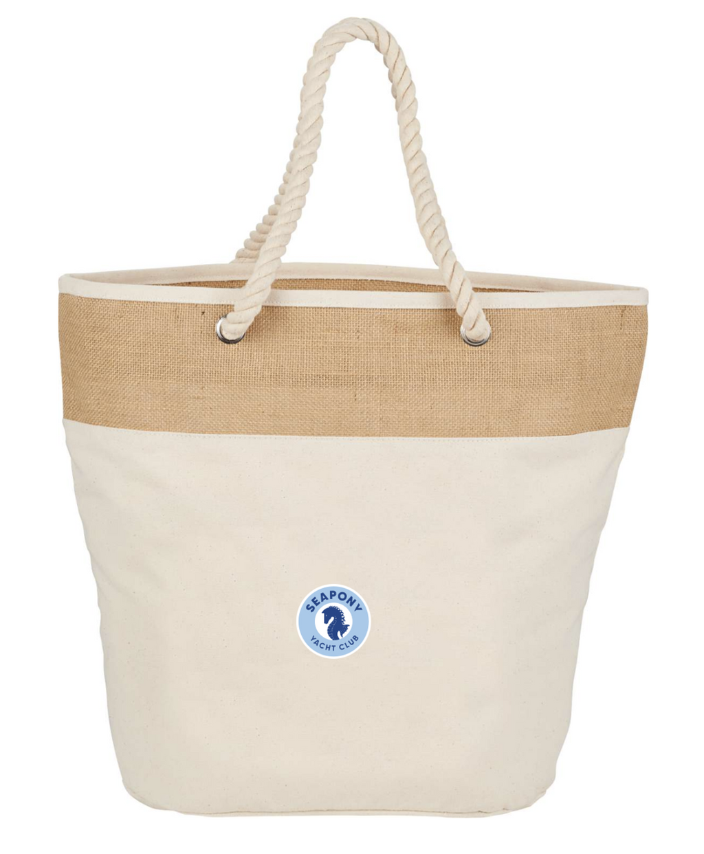 Seapony Canvas Rope Tote