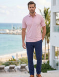 Johnnie O® Performance Jersey Polo - Lyndonn Stripe